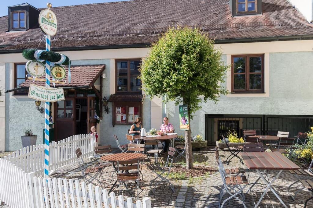 Brauereigasthof Zur Post Eschlkam Kültér fotó