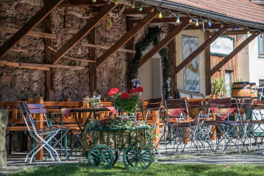 Brauereigasthof Zur Post Eschlkam Kültér fotó